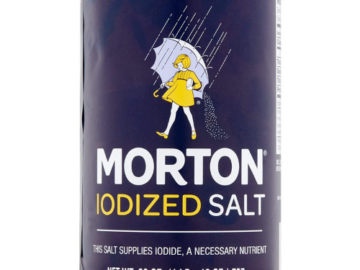 Morton Iodized Table Salt, 26 Oz $1.12 (Reg. $5) – FAB Ratings!