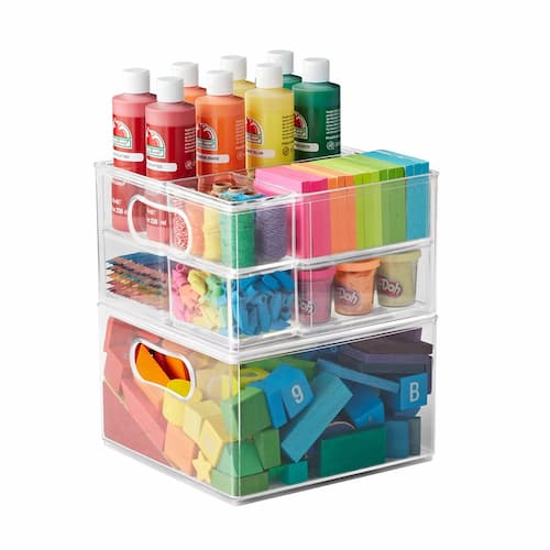 The Home Edit 8 Piece Multipurpose Edit, Plastic Storage Organizing System