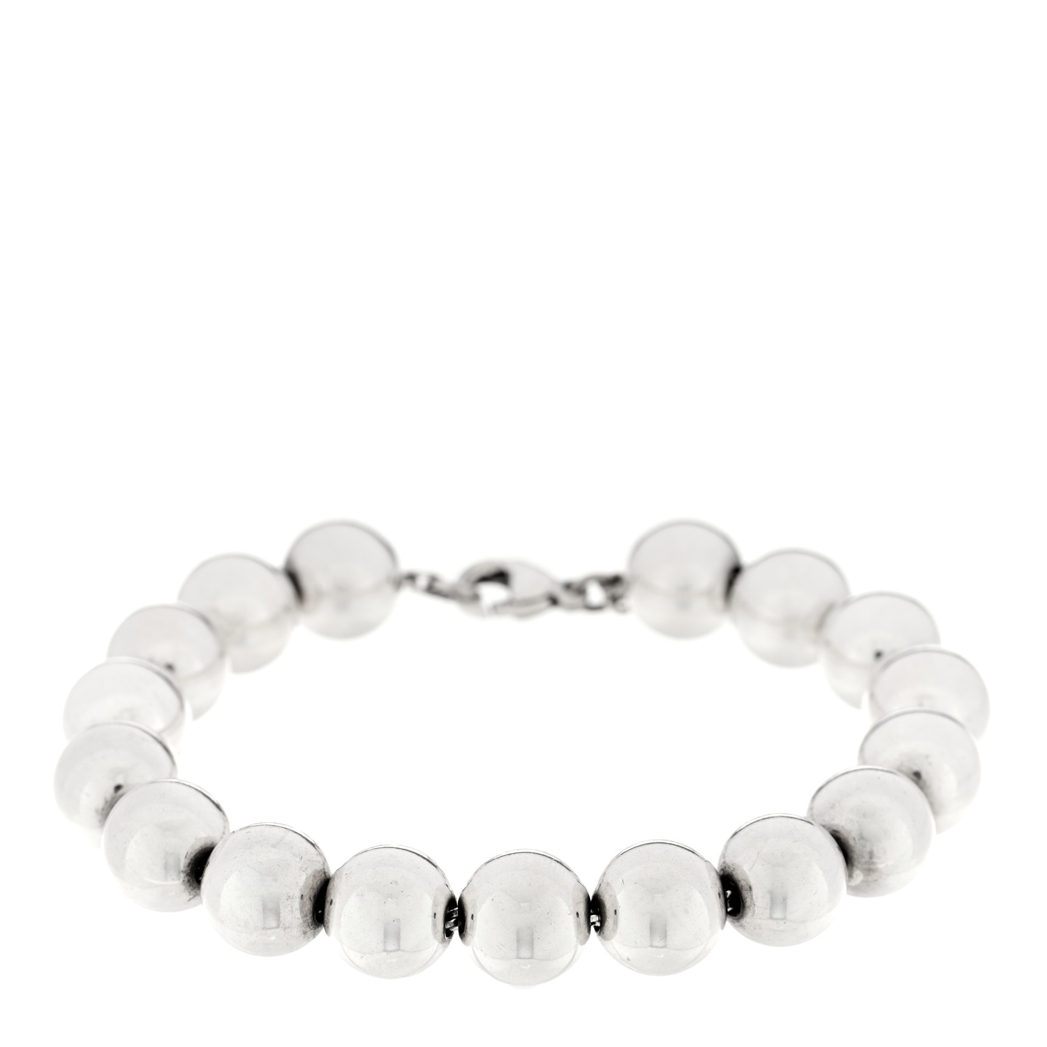 TIFFANY Sterling Silver 10mm Hardwear Ball Bracelet by FASHIONPHILE