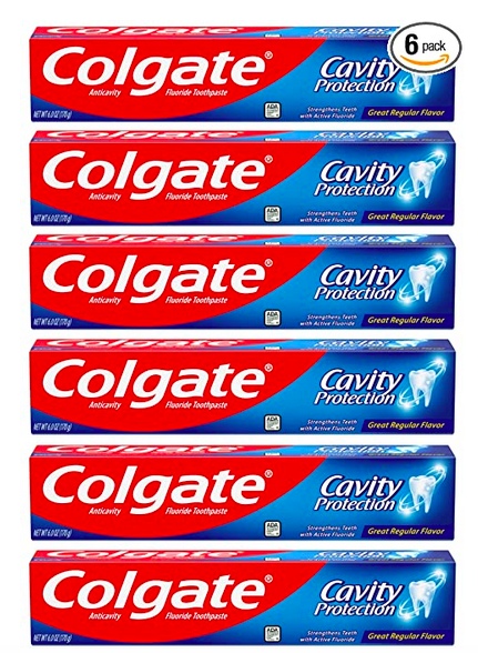 Colgate Cavity Protection Toothpaste (Pack of 6) only $5.58 shipped!