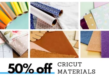 Cricut Sale | 50% Off Vinyl & Accessories