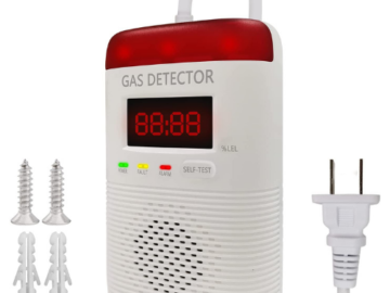 Natural Gas Leak Detectors with Digital Display $17.99 After Code (Reg. $29.99) + Free Shipping