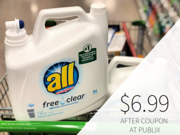 All Laundry Detergent As Low As $6.99 At Publix