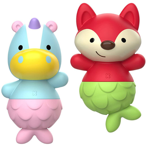 2-Pack Skip Hop Baby Bath Toys, Zoo Mix & Match Flippers $6.79 (Reg. $9) – FAB Ratings! $3.40 each