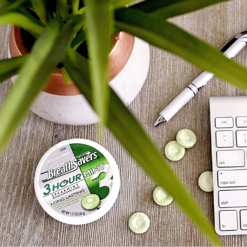 8 Pack BREATH SAVERS 3-Hour Spearmint Sugar Free Mints $16.67 (Reg. $25.82) – $2.08/ Tin