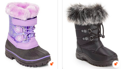 Kid’s Snow Boots as low as $16.99 + Extra 10% off!