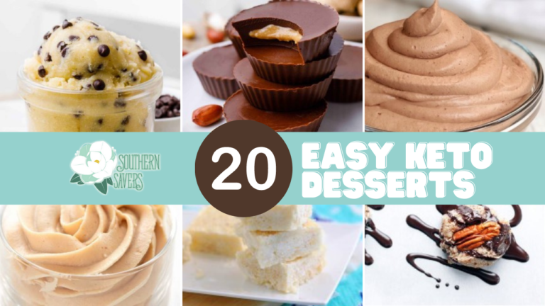 20 Easy Keto Desserts