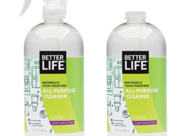 2-Pack Better Life Natural All-Purpose Cleaner as low as $11.04 Shipped Free (Reg. $16) | $5.52 each bottle!