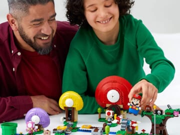 LEGO Super Mario Toad’s Treasure Hunt 464-Piece Set $45.99 Shipped Free (Reg. $70) + More LEGO Super Mario sets