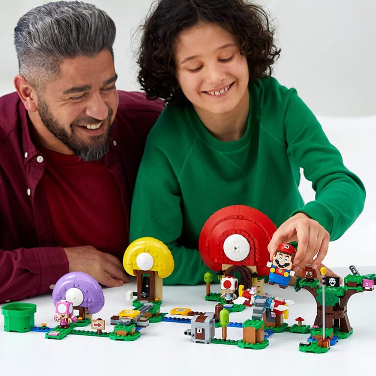 LEGO Super Mario Toad’s Treasure Hunt 464-Piece Set $45.99 Shipped Free (Reg. $70) + More LEGO Super Mario sets