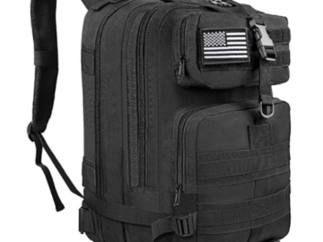 Large Military Tactical Backpack $19.99 After Code (Reg. $39.99) + Free Shipping – FAB Ratings!