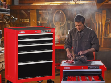 Craftsman 5 Drawer Steel Rolling Tool Cabinet $229 Shipped Free (Reg $299)