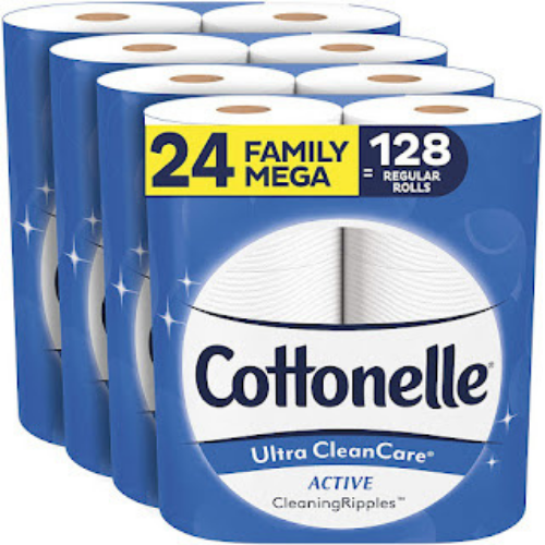 24-Count Family Mega Rolls Cottonelle Toilet Paper as low as $21.40 Shipped Free (Reg. $29.99) | Just 89¢ each roll!