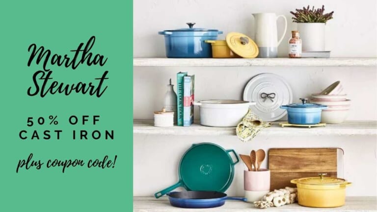 martha stewart cast iron