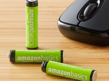 12-Pack Amazon Basics AAA 800 mAh Rechargeable Batteries as low as $11.24 Shipped Free (Reg. $14.99) | 94¢ each battery + More Amazon Basics Batteries Multi-Pack Choices!