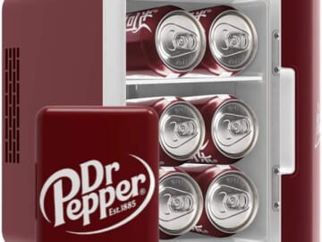 Mini Portable 6-Can Fridges $29 Shipped Free (Reg. $50) -Dr. Pepper, Pepsi, Mtn Dew + More