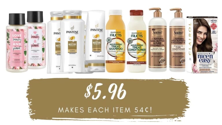 Get $63 Worth of Hair Care Products for Only $5.96 at CVS