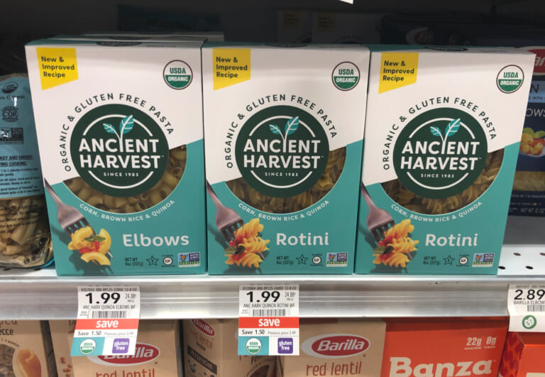 Ancient Harvest Organic & Gluten Free Pasta Just $1.49 Per Box At Publix (Less Than Half Price!( on I Heart Publix