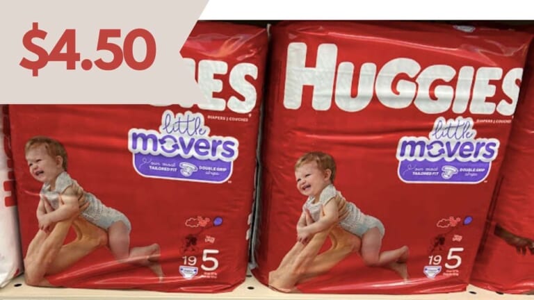 Huggies Jumbo Pack Diapers | $4.50 at Walgreens