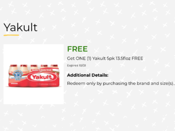 Free Yakult 5 Pack At Publix on I Heart Publix 1