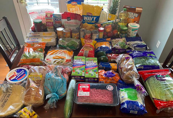 Gretchen’s $89 Grocery Shopping Trip and Weekly Menu Plan for 5