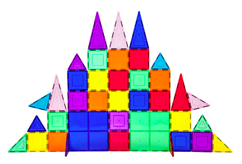 PicassoTiles 61-Piece 3D Magnetic Building Tile Play Set only $21.59 after Exclusive Discount!