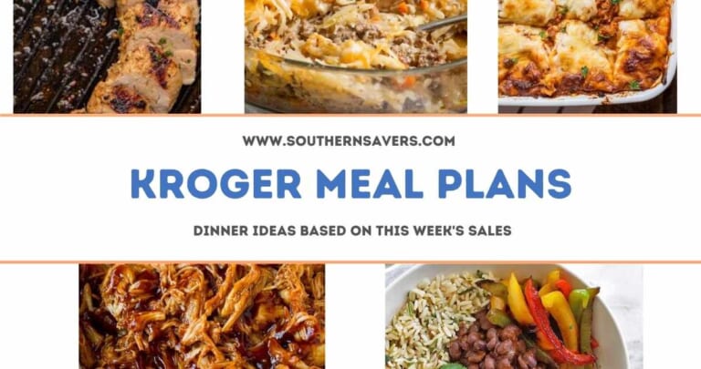 kroger meal plans 10/6