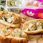 Shake Up Your Game Day Menu With A Batch Of Chicken Meatball Subs With Alabama White Sauce