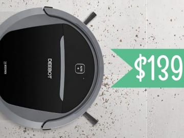 EcoVacs Robot Vacuum $139.99 (reg. $249)