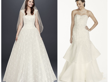 *HOT* David’s Bridal Wedding Gowns as low as $79.99!!