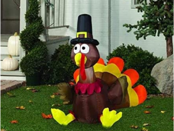 3 Feet Gemmy Turkey Inflatable Airblown Yard Decoration $27.99 (Reg. $35.99)