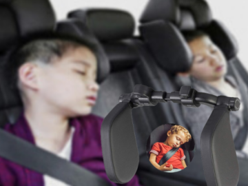 Car Headrest Pillow for Kids and Adults $15.99 After Code (Reg. $31.99)