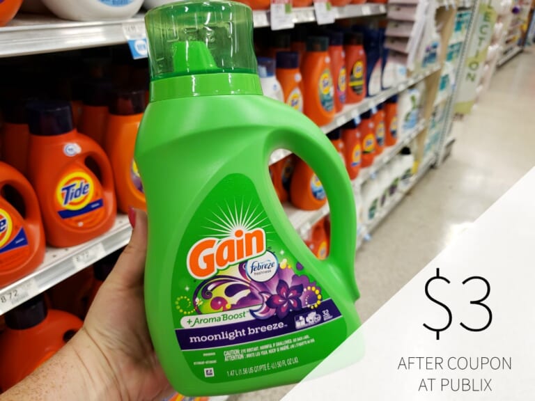 Gain Detergent Just $2.99 This Week At Publix