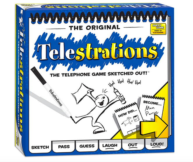 Telestrations Original Family Board Game only $11.96!