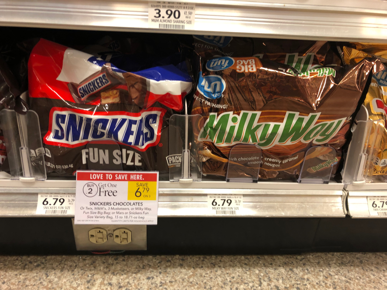 Snickers, Twix, Milky Way, or 3 Musketeers BIG Bags As Low As $3.86 At Publix on I Heart Publix 1