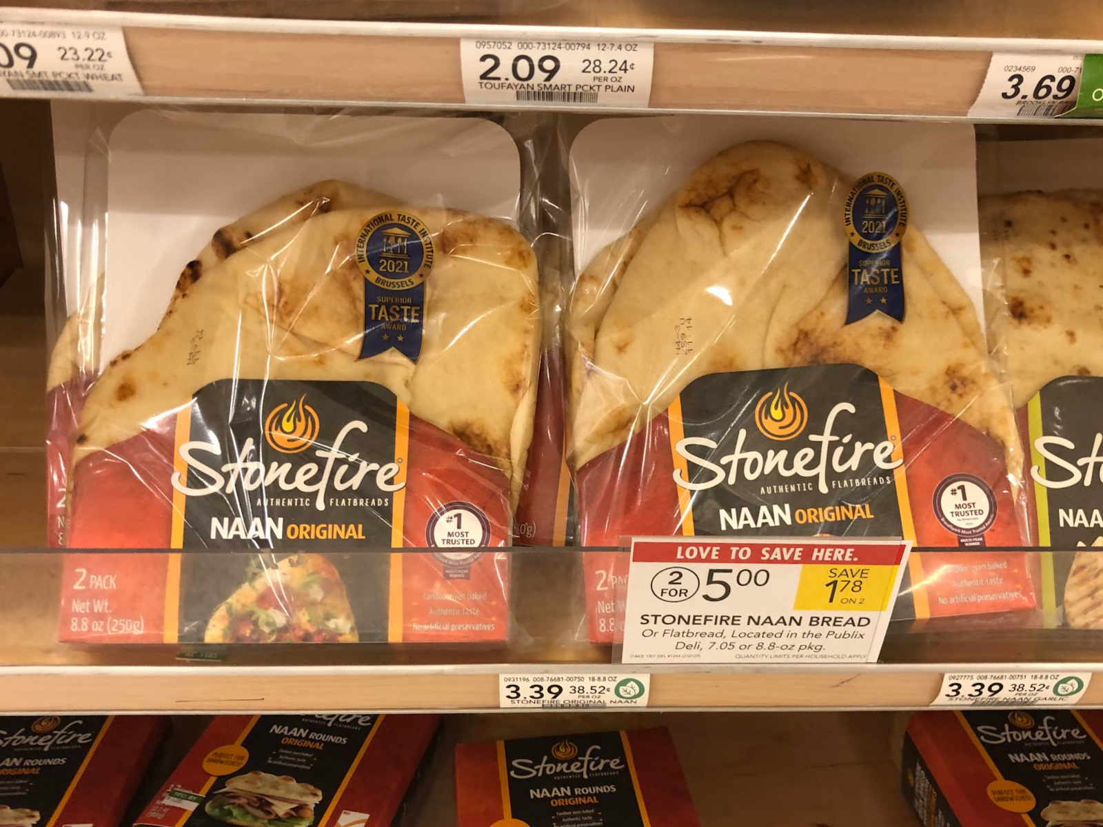 Stonefire Naan Flatbread As Low As $1.50 At Publix on I Heart Publix