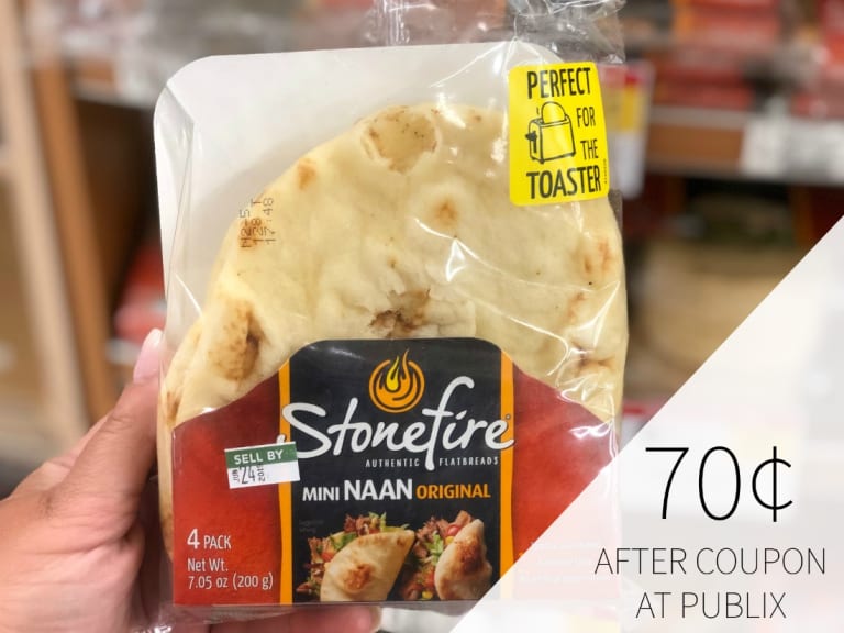 Stonefire Naan Flatbread As Low As $1.50 At Publix