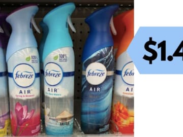 $1.49 Febreze Air Freshener | Kroger Mega Deal