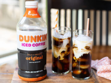 Big Bottles Of Dunkin Iced Coffee As Low As $1.80 At Publix