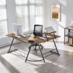 Check out this Must Have L-shaped Desk, Perfect for Home or Office, Just $77.88 + Free Shipping!