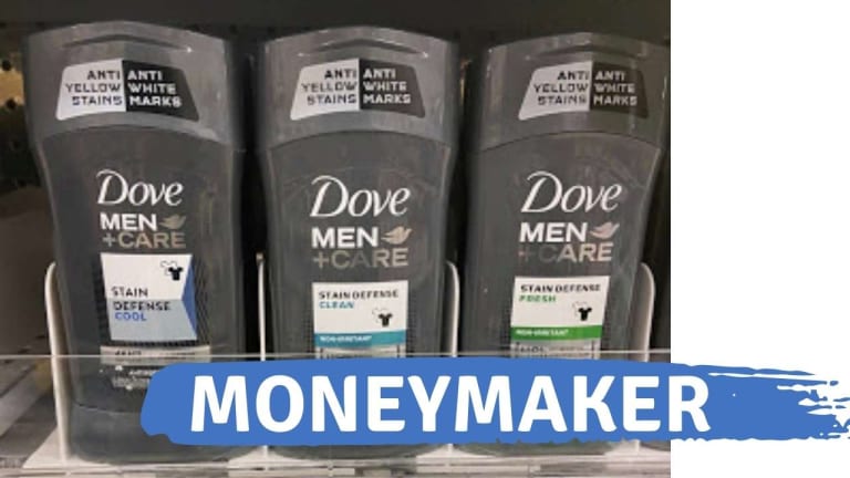 Money Maker Dove Men+Care Deodorant | Walgreens Deal