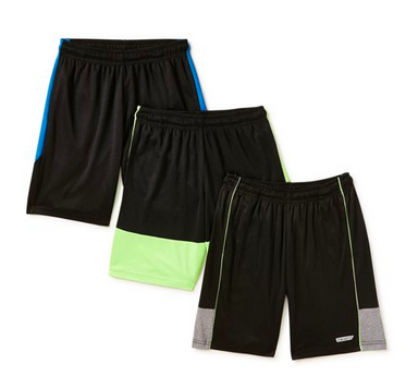 Hind Boys Performance Shorts, 3-Pack