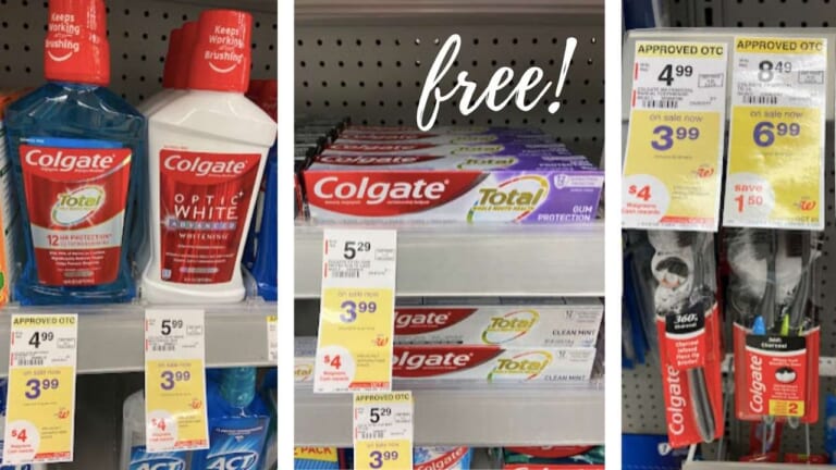 Colgate Oral Care Freebies | Walgreens Deal Ends Tomorrow