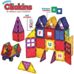 Playmags 60 Piece 3D Magnetic Blocks Set $24.93 After Code (Reg. $49.99) + Free Shipping – FAB Ratings!