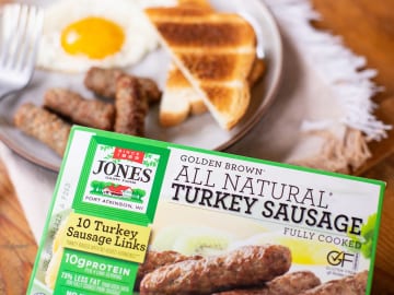 Jones Dairy Farm Golden Brown Sausage Patties Or Links Just 50¢ At Publix