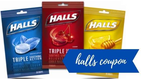 $1.50 off Halls Cough Drops = $2 Big Bags at CVS