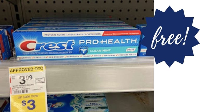 Get 2 FREE Crest or Oral-B Oral Care Items at Walgreens