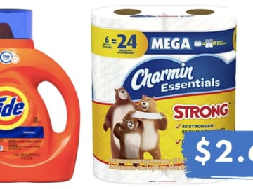 Walgreens Household Deal | $2.67 Tide & Charmin