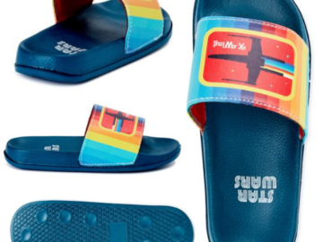 Star Wars Boys X-Wing Slide Sandals $1.99 (Reg. $16.99)