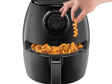 Chefman TurboFry 3.7qt Analog Air Fryer $29.99 (Reg. $59.99)